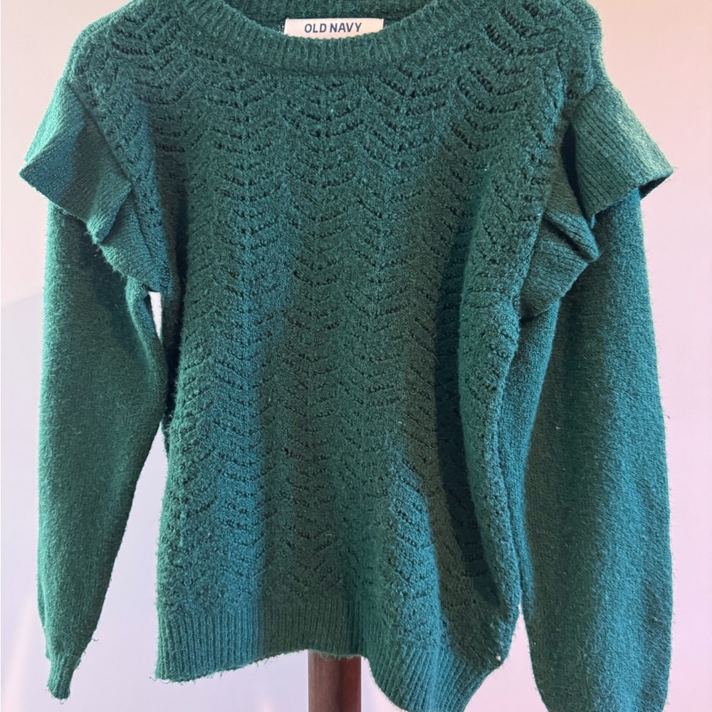 Green Old Navy Sweater